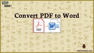 convert pdf to word