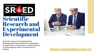 Alberta SR&ED Expert - Canadian SRED