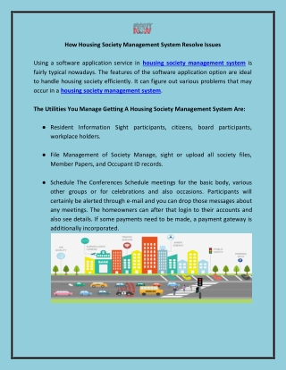 housing society management system