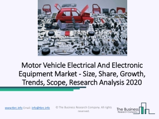 Motor Vehicle Electrical and Electronic Equipment Market Growth Analysis 2023