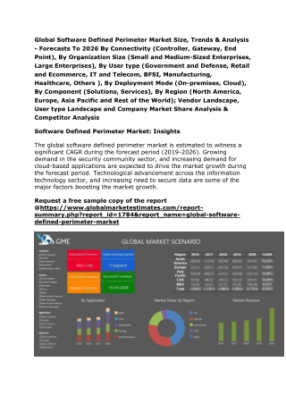 Global Software Defined Perimeter Market Size, Trends & Analysis - Forecasts To 2026