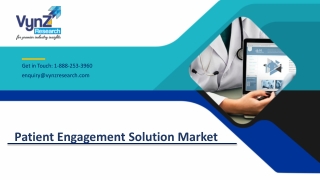 Global Patient Engagement Solution Market – Analysis and Forecast (2018-2024)