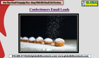 Confectioners Email Leads