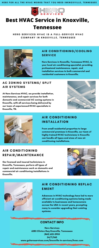 Best HVAC Service in Knoxville, Tennessee