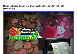 Harga Celengan Tanah Liat Dan Gerabah Posong 085743842114[wa]