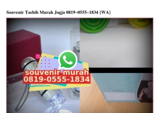 Souvenir Tasbih Murah Jogja Ö819 Ö555 1834[wa]