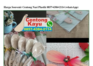 Harga Souvenir Centong Nasi Plastik 0857–4384–2114[wa]