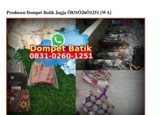 Produsen Dompet Batik Jogja Ö831•Ö26Ö•1251[wa]