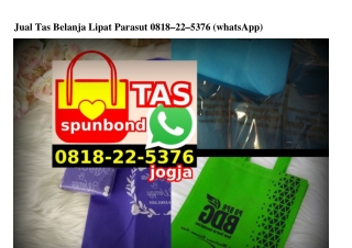 Jual Tas Belanja Lipat Parasut 08I8225376[wa]