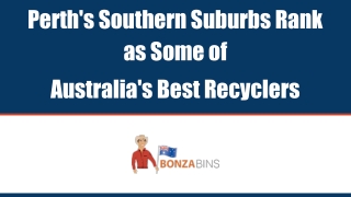 Perth Southern Suburbs Rank as Some of Australia's Best Recyclers