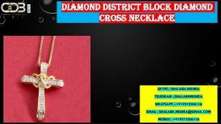 Diamond Cross Necklace