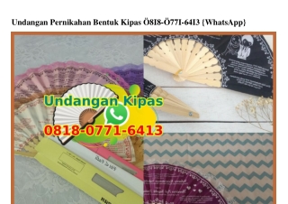 Undangan Pernikahan Bentuk Kipas Ö818_Ö771_6413[wa]