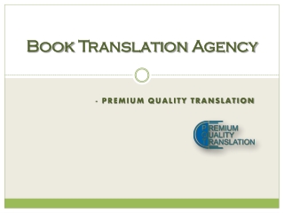 Book translation agency