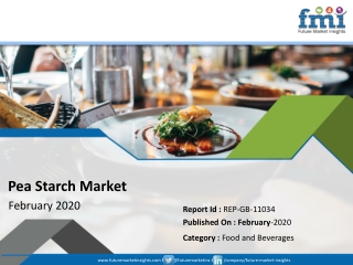 Pea Starch Market: Structure and Overview of Key Market Forces Propelling Market