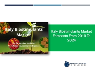 A comprehensive report on Italy Biostimulants Market