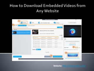 How to Download Embedded Videos from Any Website