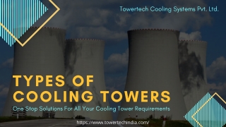 Types of Cooling Tower