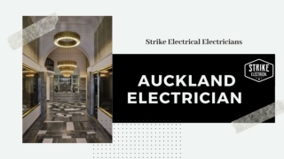 Residential & Commercial Electrical Service Provider In Auckland