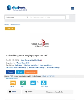 National Diagnostic Imaging Symposium 2020