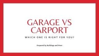 Garage ve Carport - Which One Is Right For You?