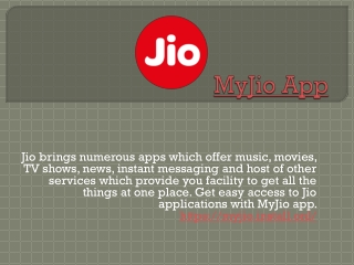 Benefits of Keeping Jio App in Mobile