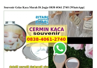 Souvenir Gelas Kaca Murah Di Jogja 0838•406I•2740[wa]