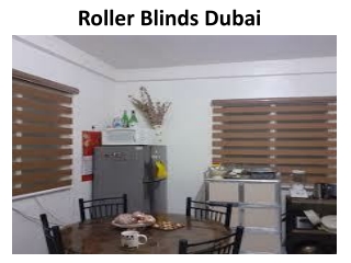 Roller Blinds Dubai