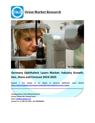 Germany Ophthalmic Lasers Market Size, Industry Trends, Share and Forecast 2019–2025