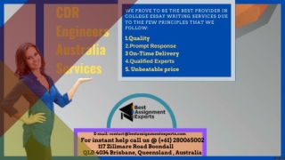 CDR Help Australia : CDR Writing Services For Engineers Australia