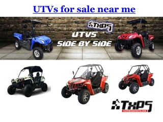 utvs for sale near me