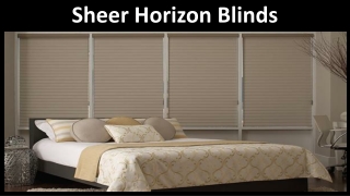 Sheer Horizon Blinds In Dubai