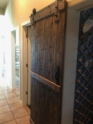 Reclaimed wood bar plano texas