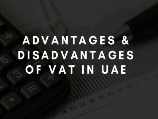 Advantages And Disadvantages Of VAT In UAE