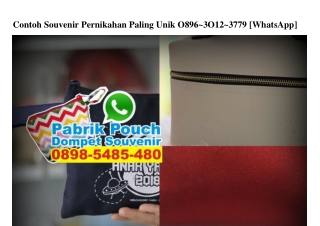 Contoh Souvenir Pernikahan Paling Unik Ö896–3Ö12–3779[wa]