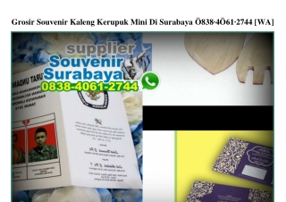 Grosir Souvenir Kaleng Kerupuk Mini Di Surabaya Ô838~4Ô61~2744[wa]