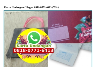 Kartu Undangan Cilegon 0818•0771•6413[wa]