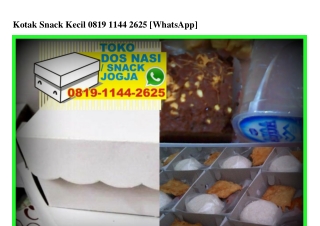 Kotak Snack Kecil O819-1144-2625[wa]