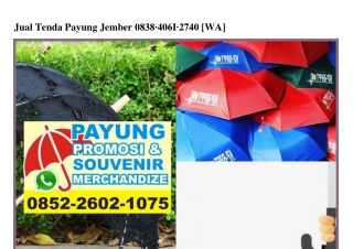 Jual Tenda Payung Jember Ö838 4Ö61 274Ö[wa]