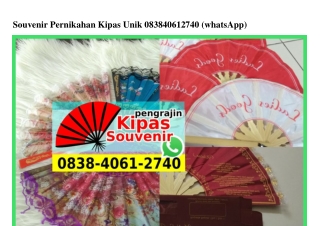 Souvenir Pernikahan Kipas Unik 0838–4061–2740[wa]