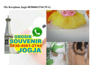 Olx Kerajinan Jogja 0838·406I·2744[wa]