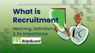 What is Recruitment in HRM