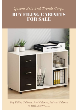 Get the Best Filing Cabinets for sale