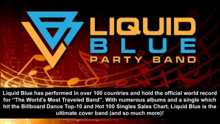 Los Angeles Wedding Entertainment - Liquid Blue