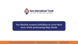 Hajj 2020 & Umrah Service Provider in United Kingdom | Sara International Travel UK