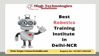 Robotics Training Course in Delhi