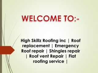 Get the best Roof Repair Service in Thornhill - Markham