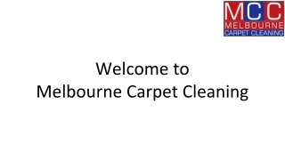 Melbourne Carpet Cleaning