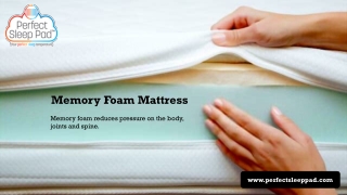 Cooling Memory Foam Mattress Topper