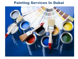 Buy Painting Services In Dubai
