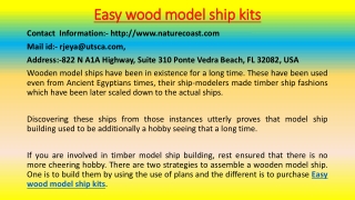 Why You Really Need EASY WOODEN MODEL SHIP KITS